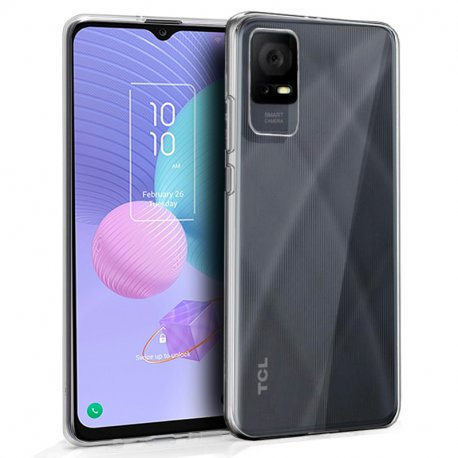 Capa de silicone COOL para TCL 405 / 408 (transparente)