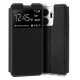 Custodia COOL Flip Cover per Huawei Honor X7A Smooth Nero