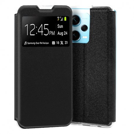 Custodia COOL Flip Cover per Xiaomi Redmi Note 12 Pro Plus 5G Smooth Nero