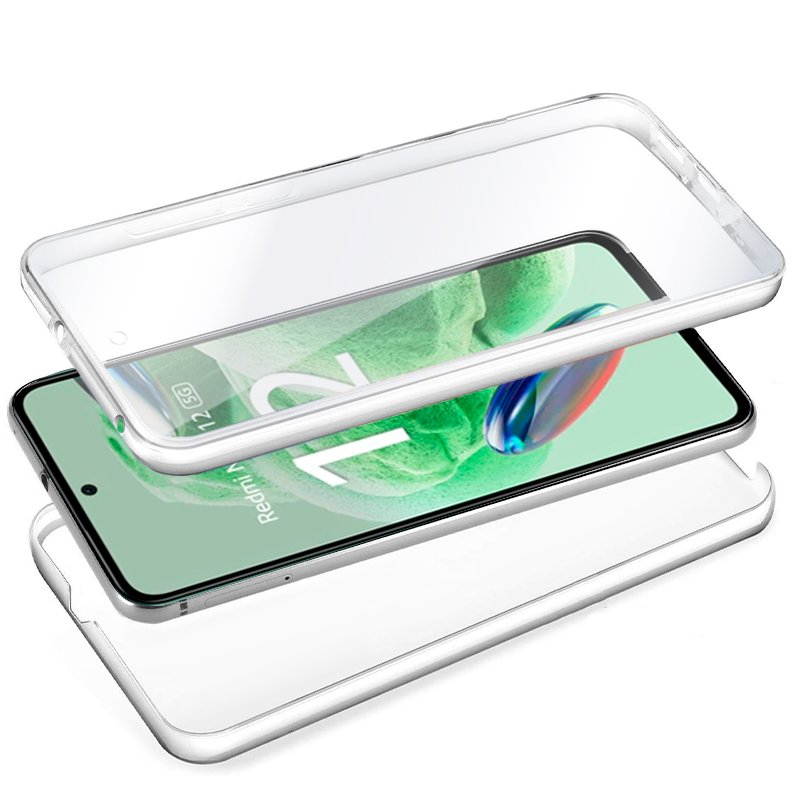 Cool Funda Silicona 3D Transparente Frontal/Trasera para Xiaomi Redmi Note  11 Pro/11 Pro 5G/12 Pro