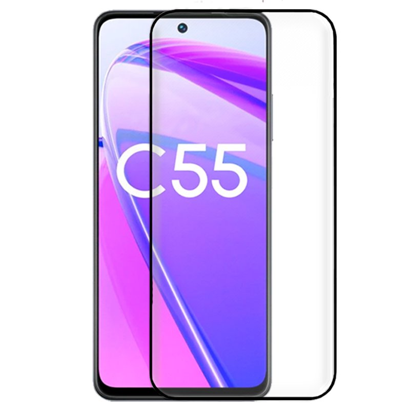 Tempered Glass Screen Protector COOL for Realme C55 / Oppo A98 5G (FULL 3D)  - Cool Accesorios