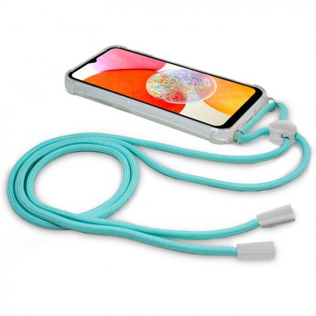 Custodia COOL per Samsung A145 Galaxy A14 / A14 5G Corda Blu