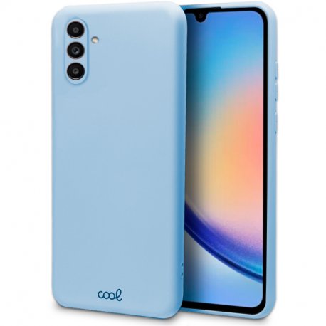 Capa COOL para Samsung A346 Galaxy A34 5G Azul Céu