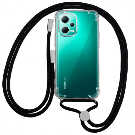 Capa COOL para Xiaomi Redmi Note 12 5G / Poco X5 5G Cordão Preto