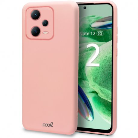 Custodia COOL per Xiaomi Redmi Note 12 5G / Poco X5 5G Cover Rosa
