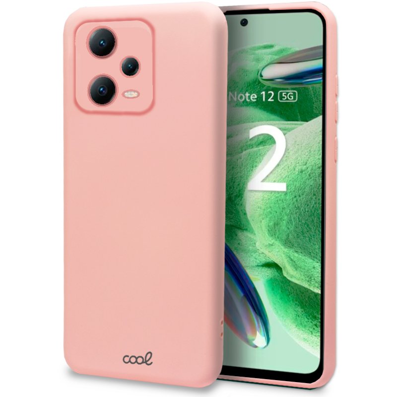 Carcasa COOL para Xiaomi Redmi Note 12 5G / Poco X5 5G Cover Rosa