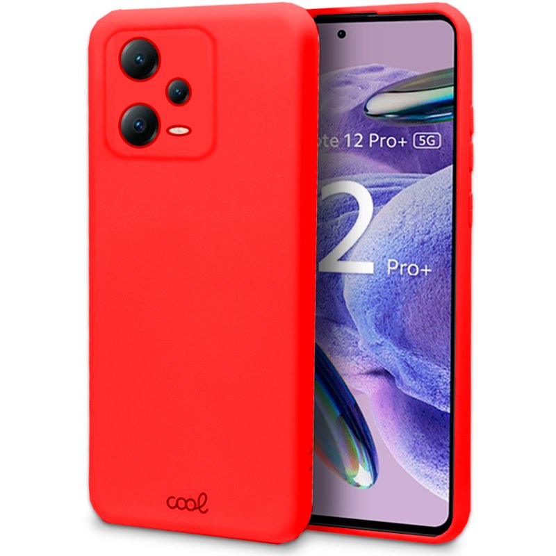 Carcasa COOL para Xiaomi Redmi Note 12 Pro Plus 5G Cover Rojo