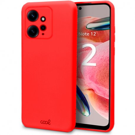 Capa COOL para Xiaomi Redmi Note 12 Vermelho