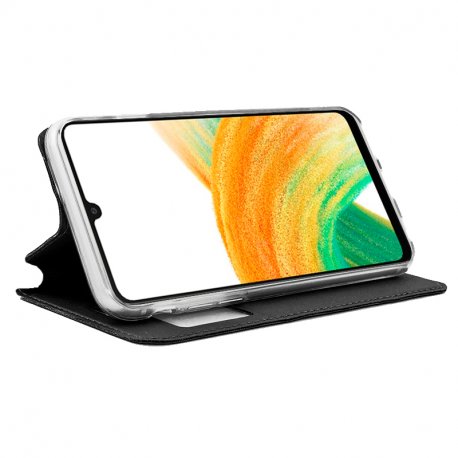 Capa COOL Flip Cover para Samsung A336 Galaxy A33 5G Preto Liso