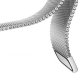 Cinturino universale 20 mm Amazfit Bip / GTS / Bip Lite / Huawei / Samsung / COOL Oslo metallo argento