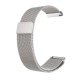 Pulseira universal 20mm Amazfit Bip / GTS / Bip Lite / Huawei / Samsung / COOL Oslo Metal Silver