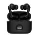 Stereo Bluetooth Headphones Dual Pod Earbuds Lcd COOL AIR PRO Black