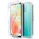 COOL 3D Silicone Case for Xiaomi Redmi 12C (Transparent Front + Back)