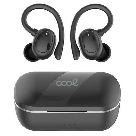 Auricolari stereo Bluetooth Dual Pod COOL Fit Sport wireless nere
