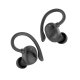 Auscultadores estéreo Bluetooth pod duplo Fone de ouvido sem fio COOL Fit Sport preto