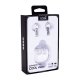Stereo Bluetooth Dual Pod Earbuds COOL Vision White