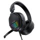 Auriculares Stereo PC / PS4 / PS5 / Xbox Gaming COOL Nitro Iluminación + Adapt. Audio