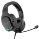 Stereo PC / PS4 / PS5 / Xbox Gaming Headphones Illumination COOL Tuned Black USB 7.1