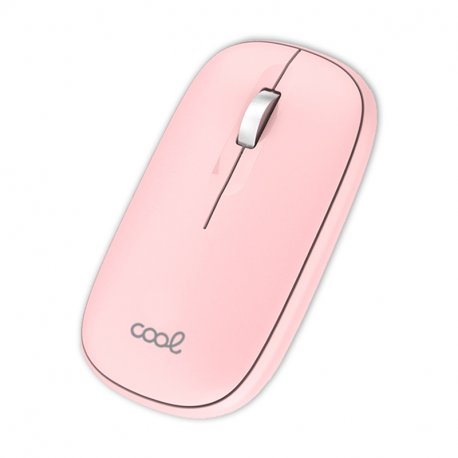 Mouse wireless silenzioso COOL Slim Rosa