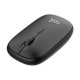 Mouse silenzioso wireless 2 in 1 (Bluetooth + adattatore USB) COOL Slim Nero