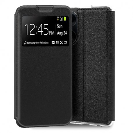 Custodia COOL Flip Cover per Oppo A98 5G Smooth Nero