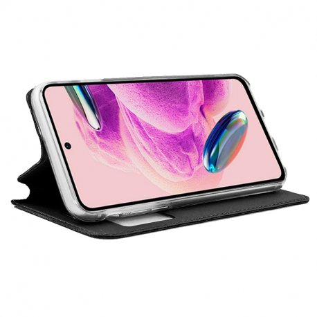 COOL Flip Cover for Xiaomi Redmi Note 12S Smooth Black