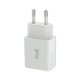 Universal Network Charger 2 x USB Input COOL 2.4 Amps White