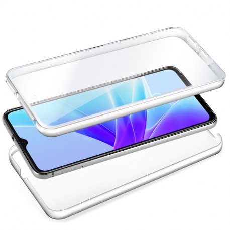 COOL 3D Silicone Case for OPPO A57s / A77 5G / Realme Narzo 50 5G (Transparent Front + Back)