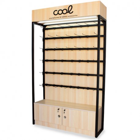 Expositor Corner COOL Accesorios Madera Grande