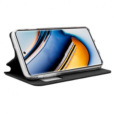 Capa COOL Flip Cover para Realme 11 Pro 5G / 11 Pro Plus 5G Liso Preto