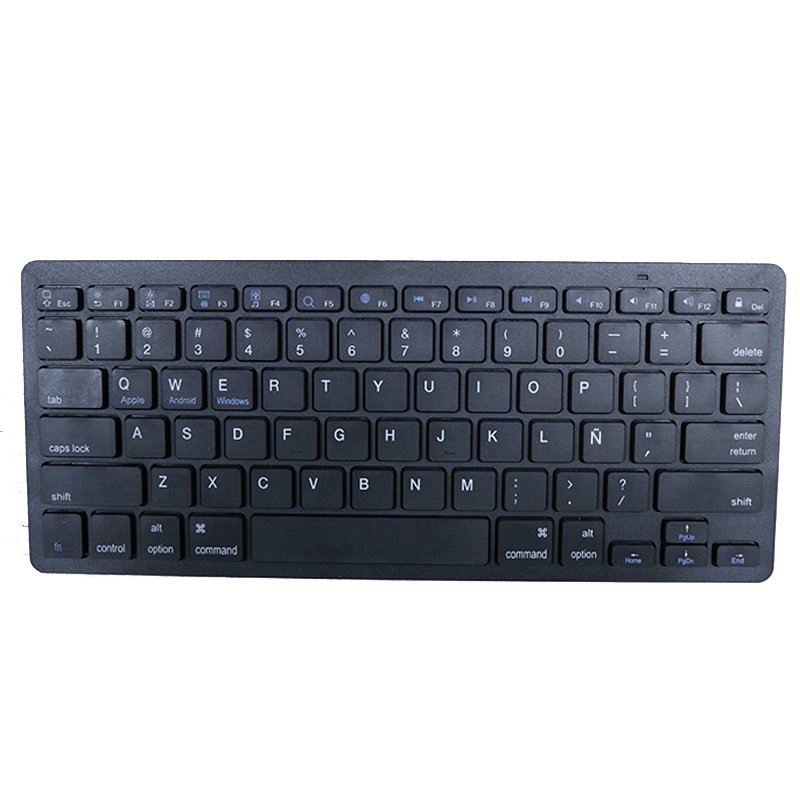 Teclado Slim Bluetooth PC / Tablet COOL Negro (Español)