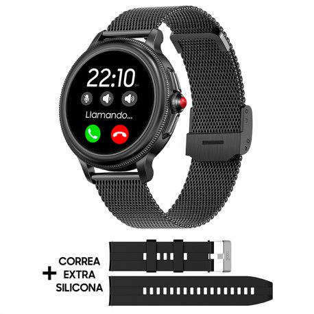 kwmobile Correas de reloj compatibles con Xiaomi Mi Band 4 - Juego de 2  correas de silicona de repuesto - Negro/Negro/Negro/Gris