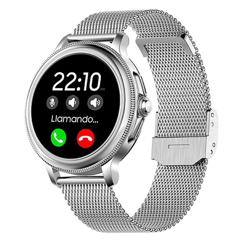 Smartwatch Metal + Silicona COOL Dover Gris (Llamadas, Salud, Deporte,  Correa Extra) - Cool Accesorios