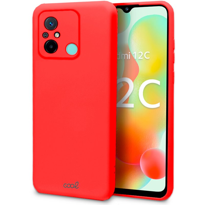 Carcasa COOL para Xiaomi Redmi 12C Cover Rojo