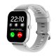 Smartwatch COOL Forest Silicone Silver (Calls, Health, Sport)