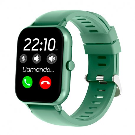 Smartwatch COOL Forest Silicone Verde (Salute, Sport, Sonno, Fotocamera)