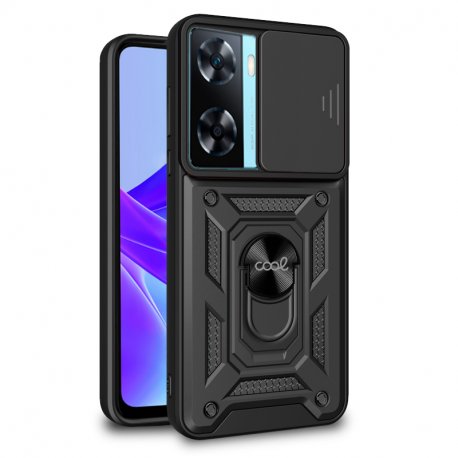 COOL Case for OPPO A57s / A77 5G / Realme Narzo 50 5G Hard Ring Black