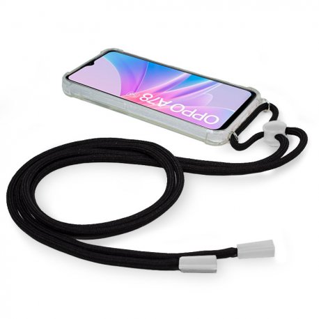 Capa COOL para Oppo A78 5G Cordão Preto