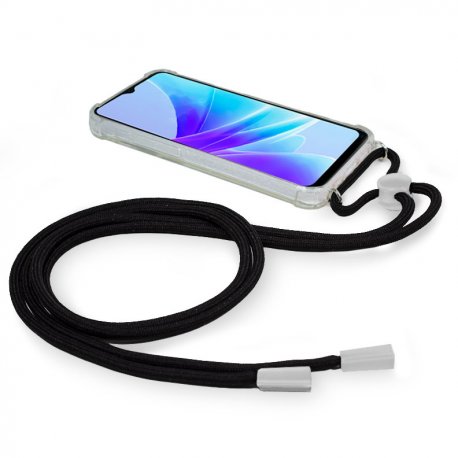 Custodia COOL per Oppo A57s / A77 5G / Realme Narzo 50 5G Corda Nera