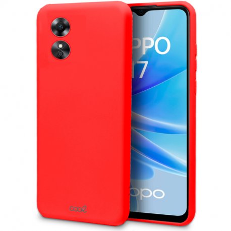 Custodia COOL per Oppo A17 Cover Rosso