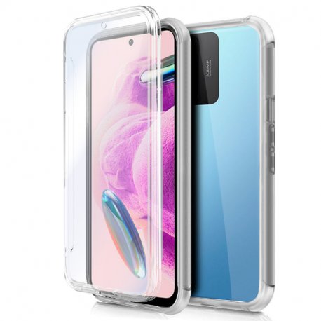 COOL Custodia in silicone 3D per Xiaomi Redmi Note 12S (anteriore + posteriore trasparente)