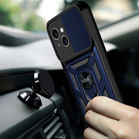 Capa COOL para iPhone 15 Plus Hard Ring Marinho