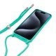 Capa COOL para iPhone 15 Pro Lanyard Liso Mint