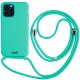 Capa COOL para iPhone 15 Pro Lanyard Liso Mint