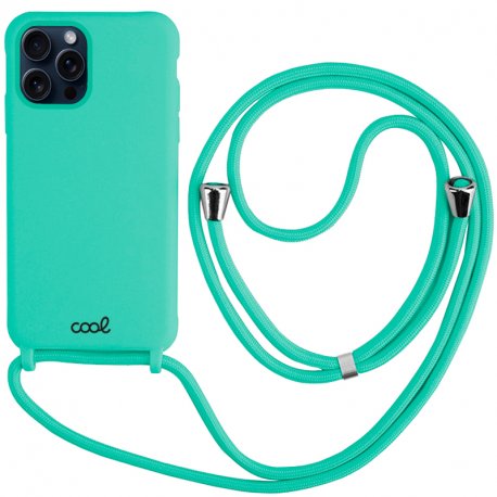 Capa com cobertura COOL para iPhone 15 Pro Max Elegance Preto - Cool  Accesorios