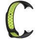 Cinturino COOL per Xiaomi Mi Band 5 / 6 / 7 / Amazfit Band 5 Sport Nero-Verde