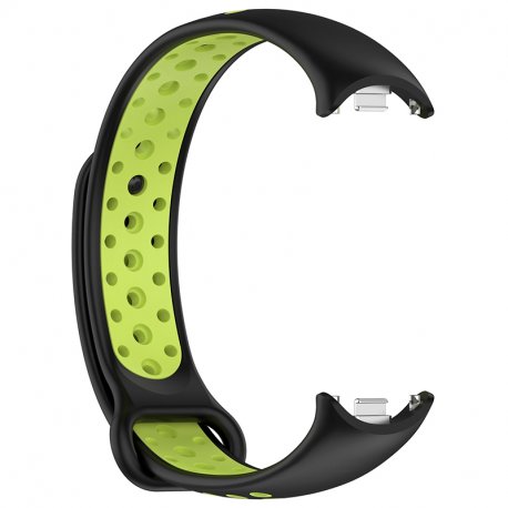 Strap COOL for Xiaomi Smart Band 8 / 9 / 10 Sport Black-Green