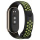 Strap COOL for Xiaomi Mi Band 5 / 6 / 7 / Amazfit Band 5 Sport Black-Green