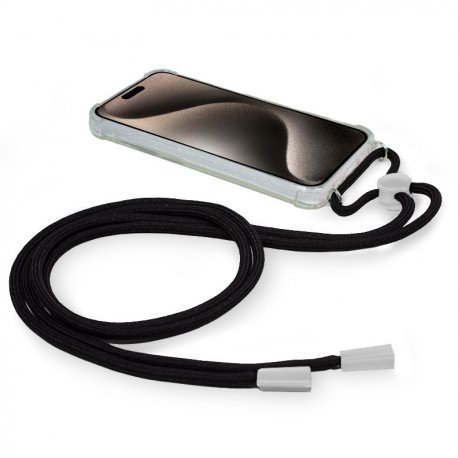 COOL Case for iPhone 15 Pro Max Black Cord