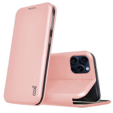 Capa Flip Cover COOL para iPhone 13 mini Elegance Rose Gold